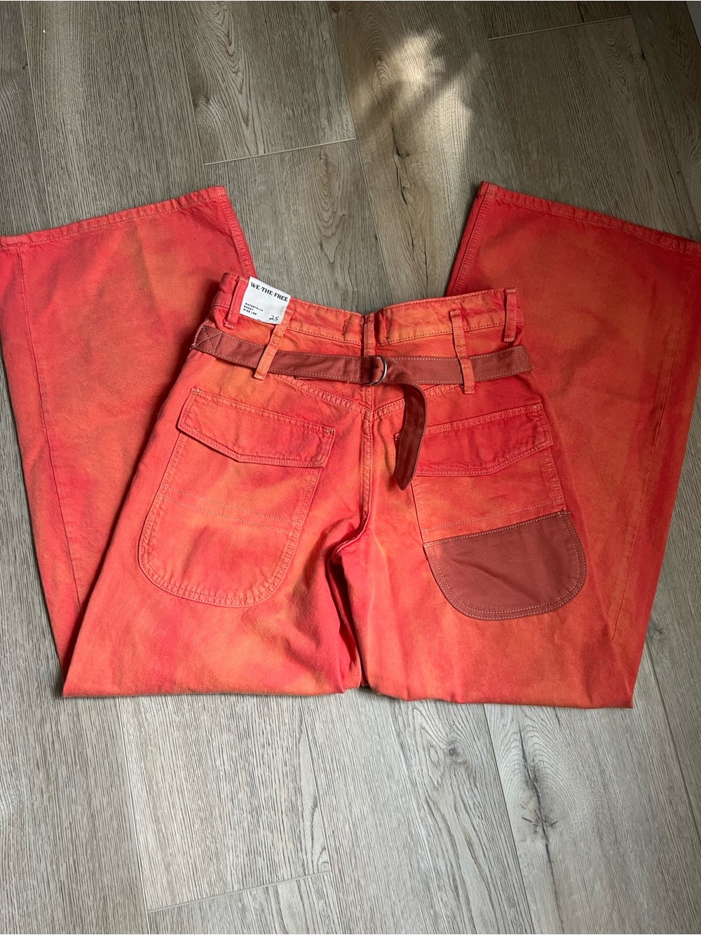 Free People x Sandrine Rose Wide Curve Leg Pants